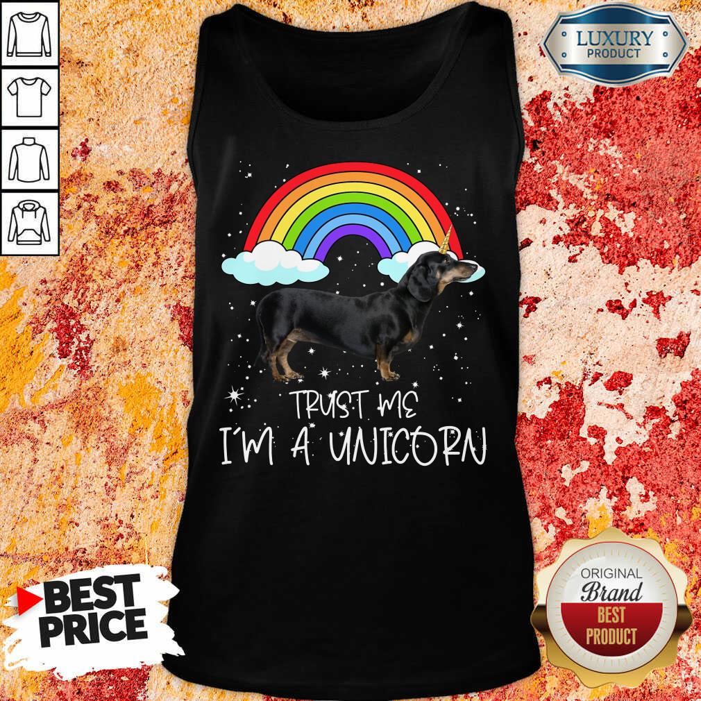 Hot Dachshund Trust Me Im A Unicorn Shirt