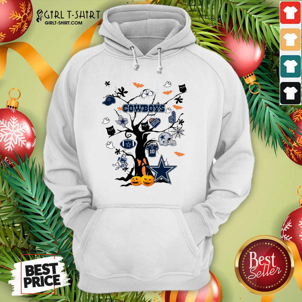 Hot Dallas Cowboys And Ghost On Tree Shirt