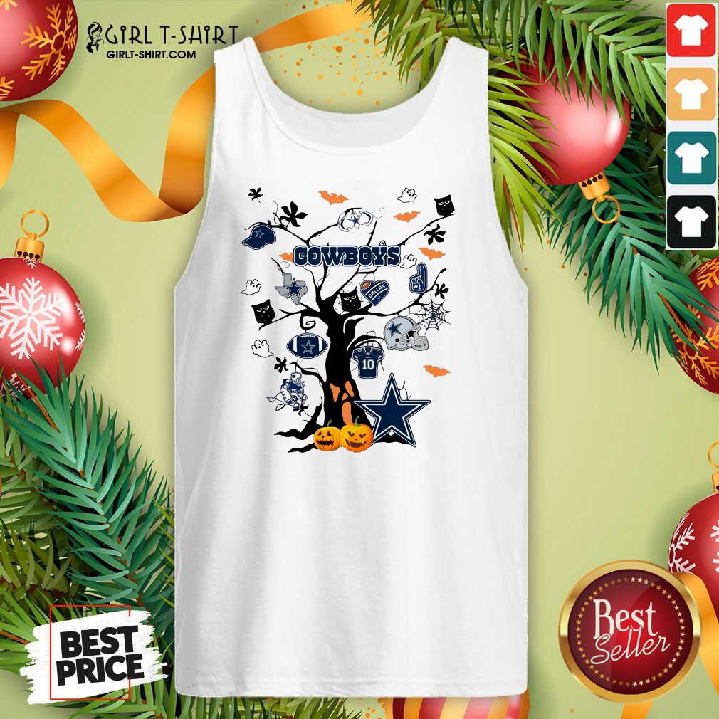 Hot Dallas Cowboys And Ghost On Tree Shirt