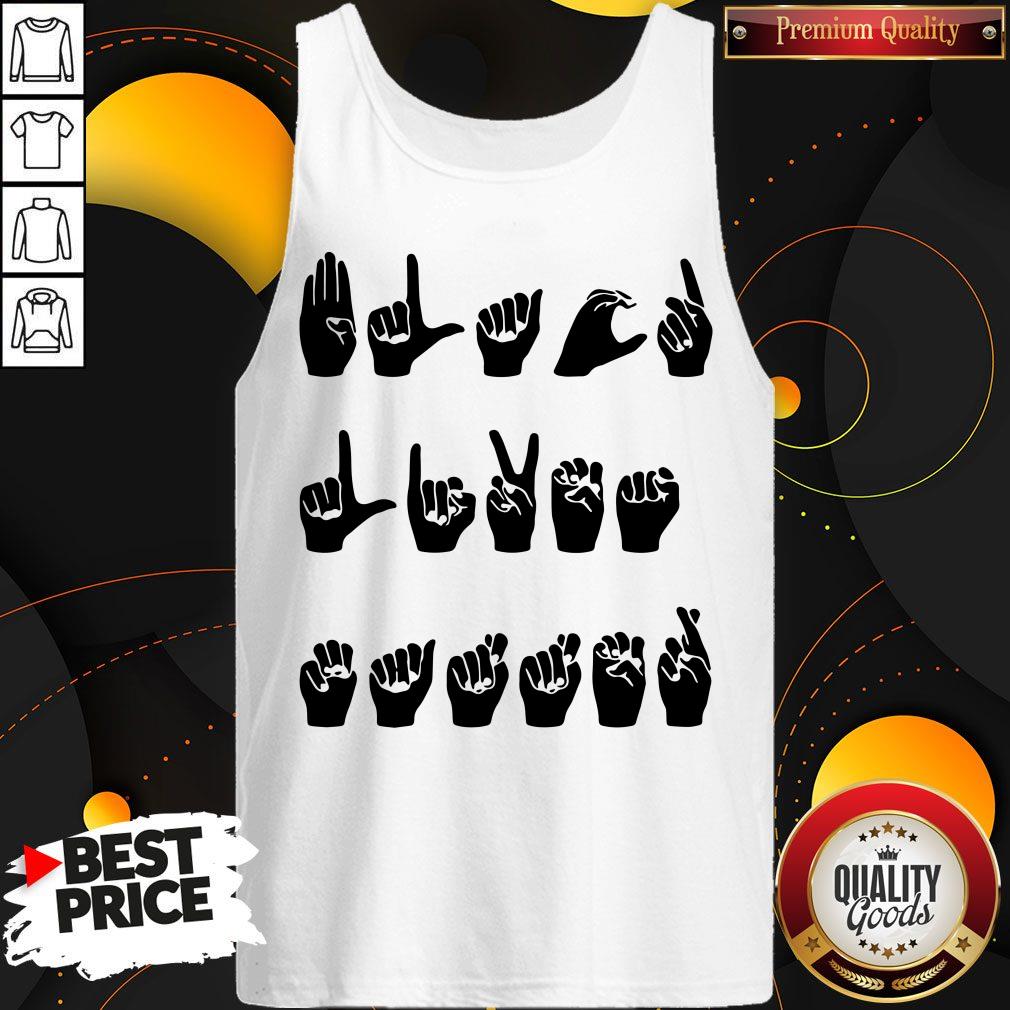 Hot Finger Language Black Lives Matter Shirt