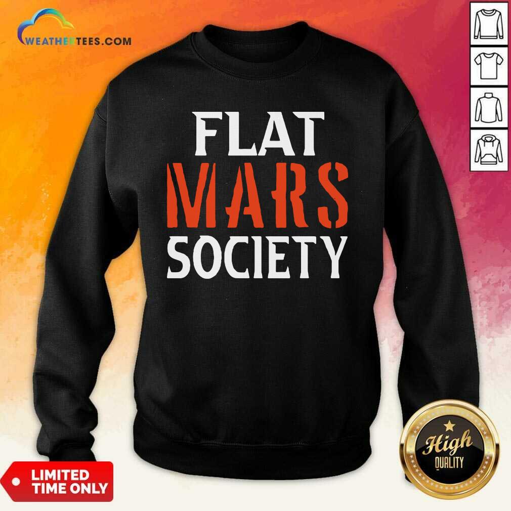 Hot Flat Mars Society Shirt