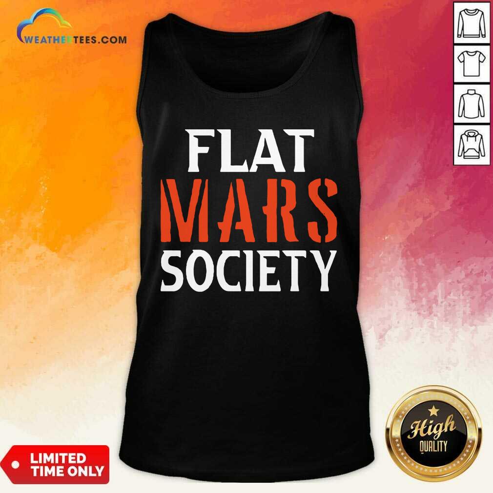 Hot Flat Mars Society Shirt
