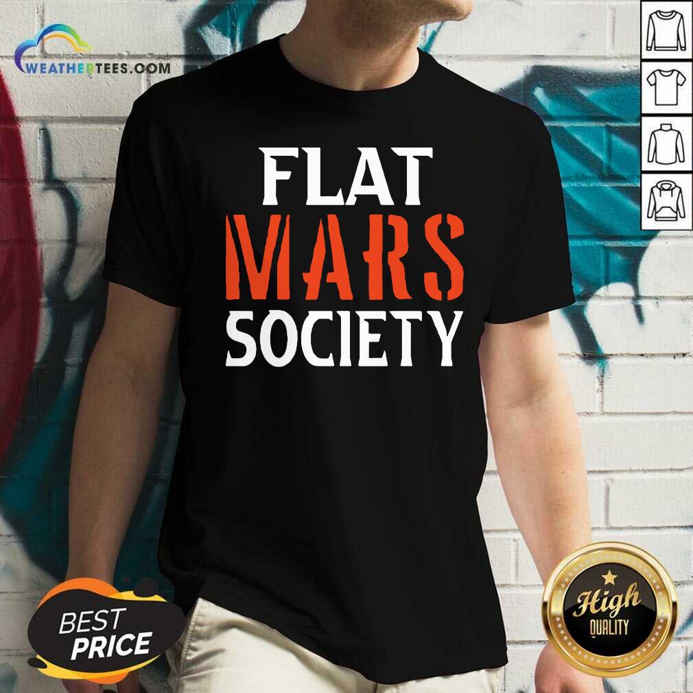 Hot Flat Mars Society Shirt