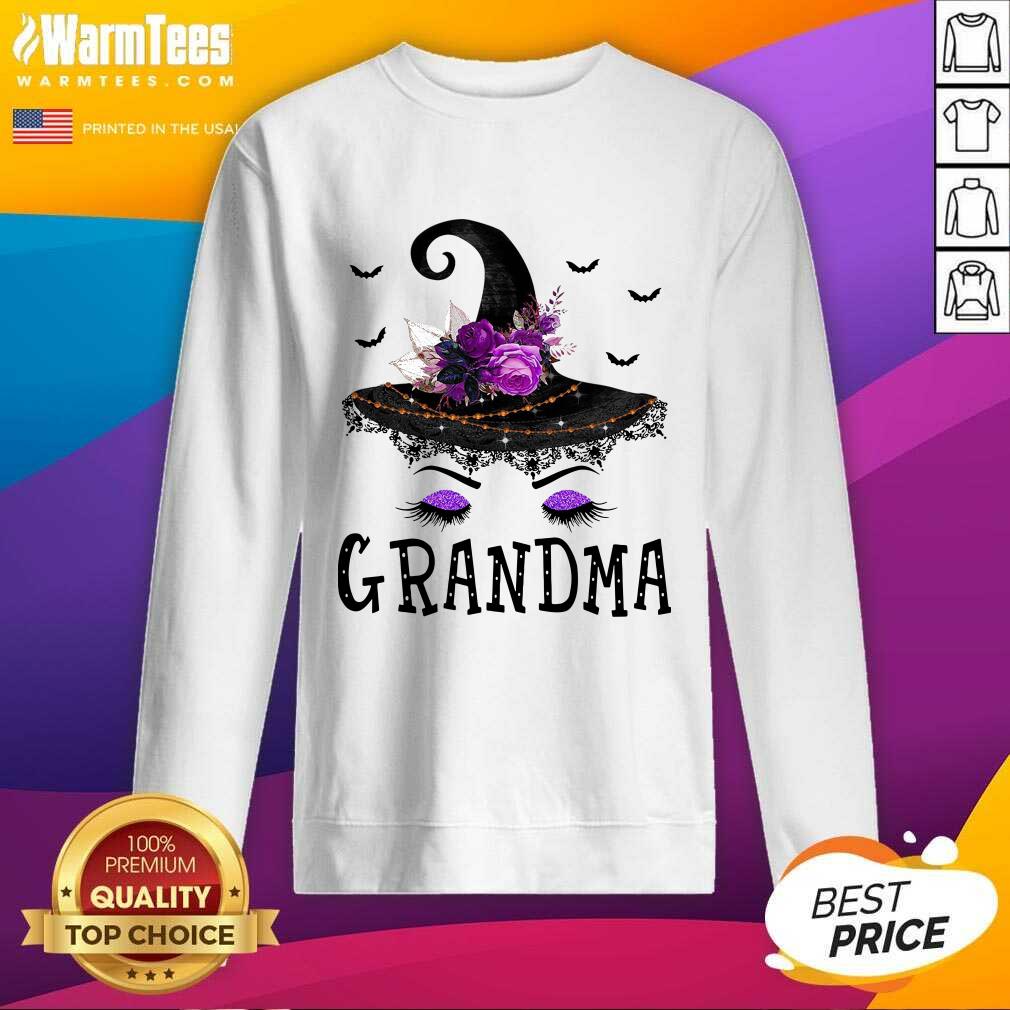 Hot Grandma Witch Hat Halloween Shirt