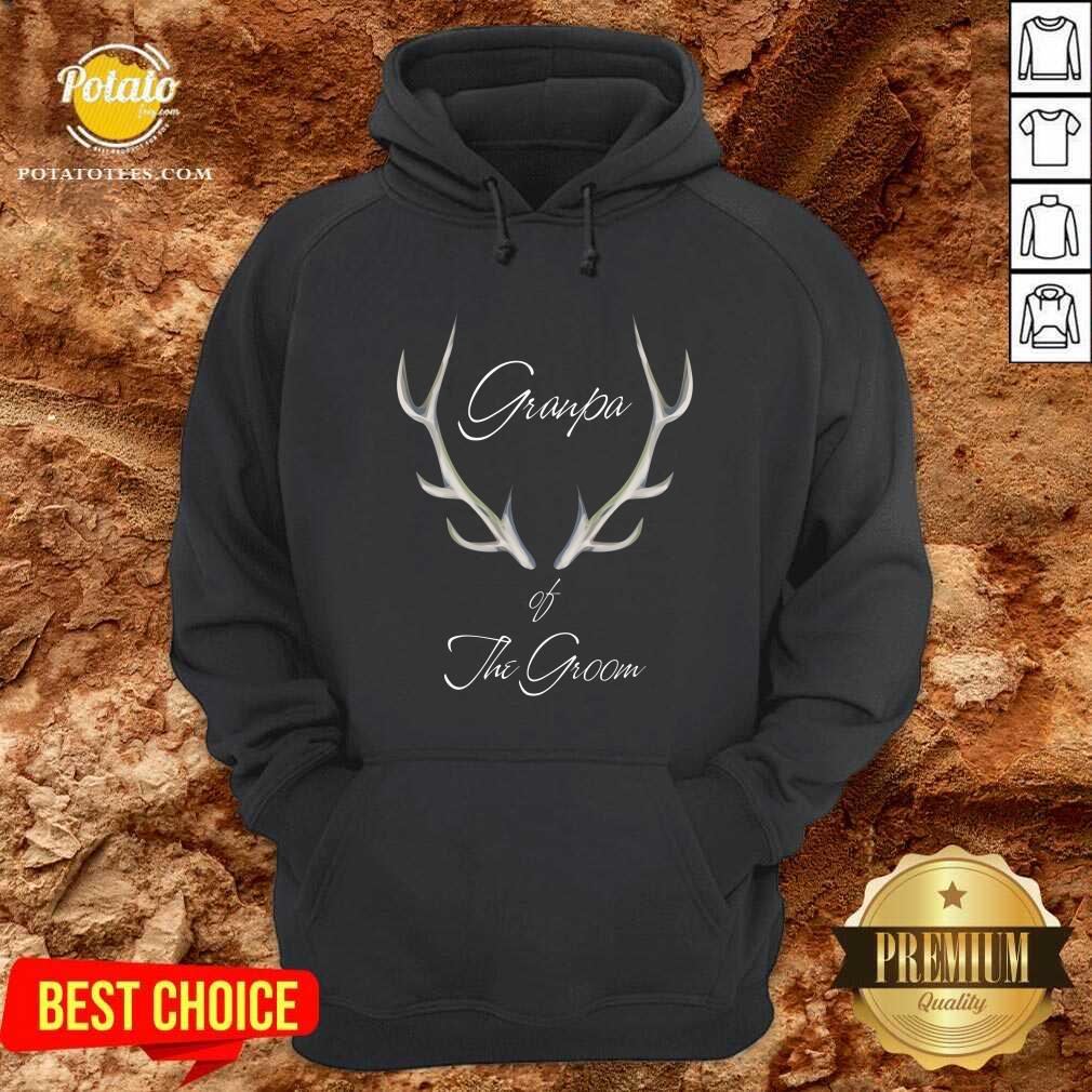 Hot Grandpa Of The Groom Shirt