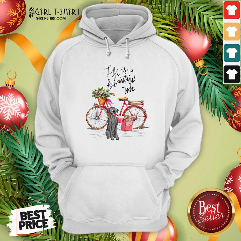 Hot Great Dane Bike Like A Beautiful Ride Shirt