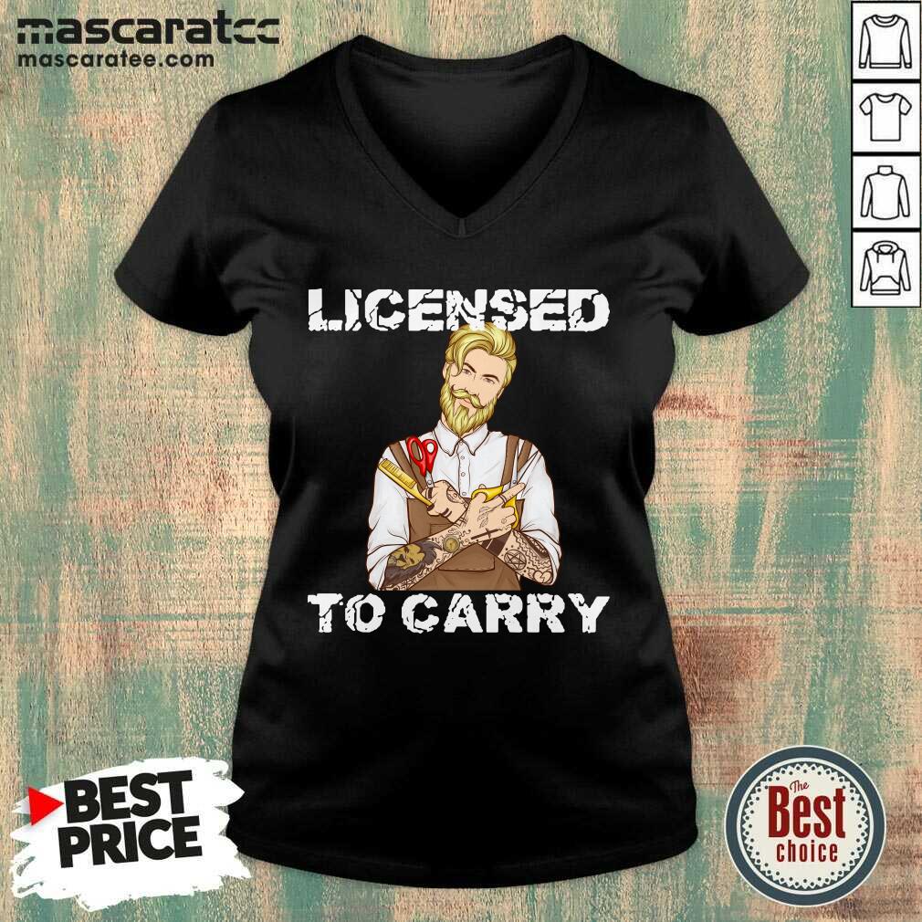 Hot Hairdresser Licensed To Carry Shirt