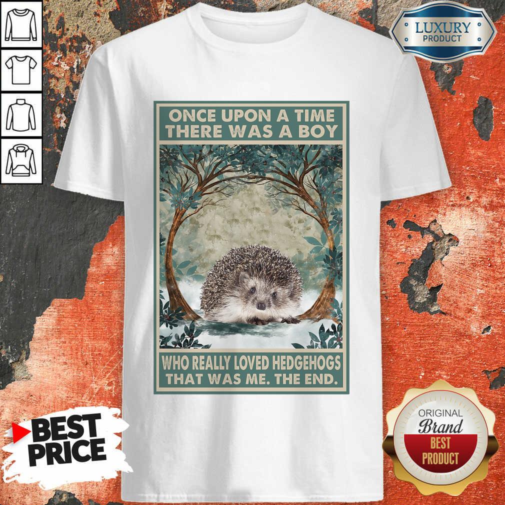 Hot Hedgehog Once Upon A Time Boy Vertical Poster Shirt