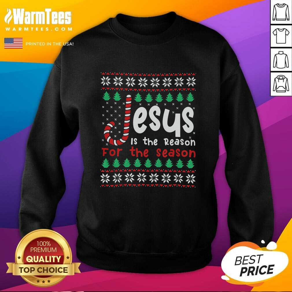 Hot Jesus Is The Reason For The Season Ugly Christmas Shirt