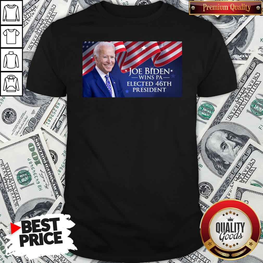Hot Joe Biden Elected 46th President American Flag Shirt