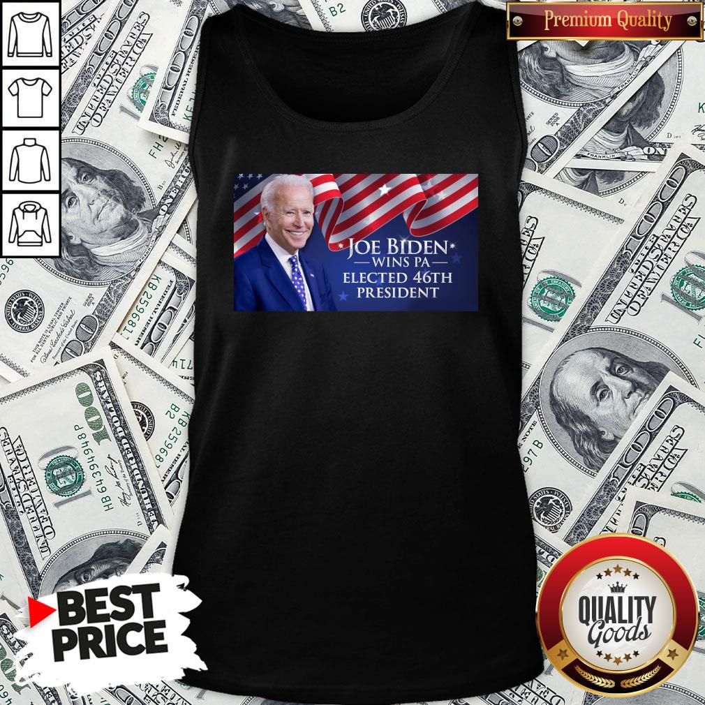 Hot Joe Biden Elected 46th President American Flag Shirt