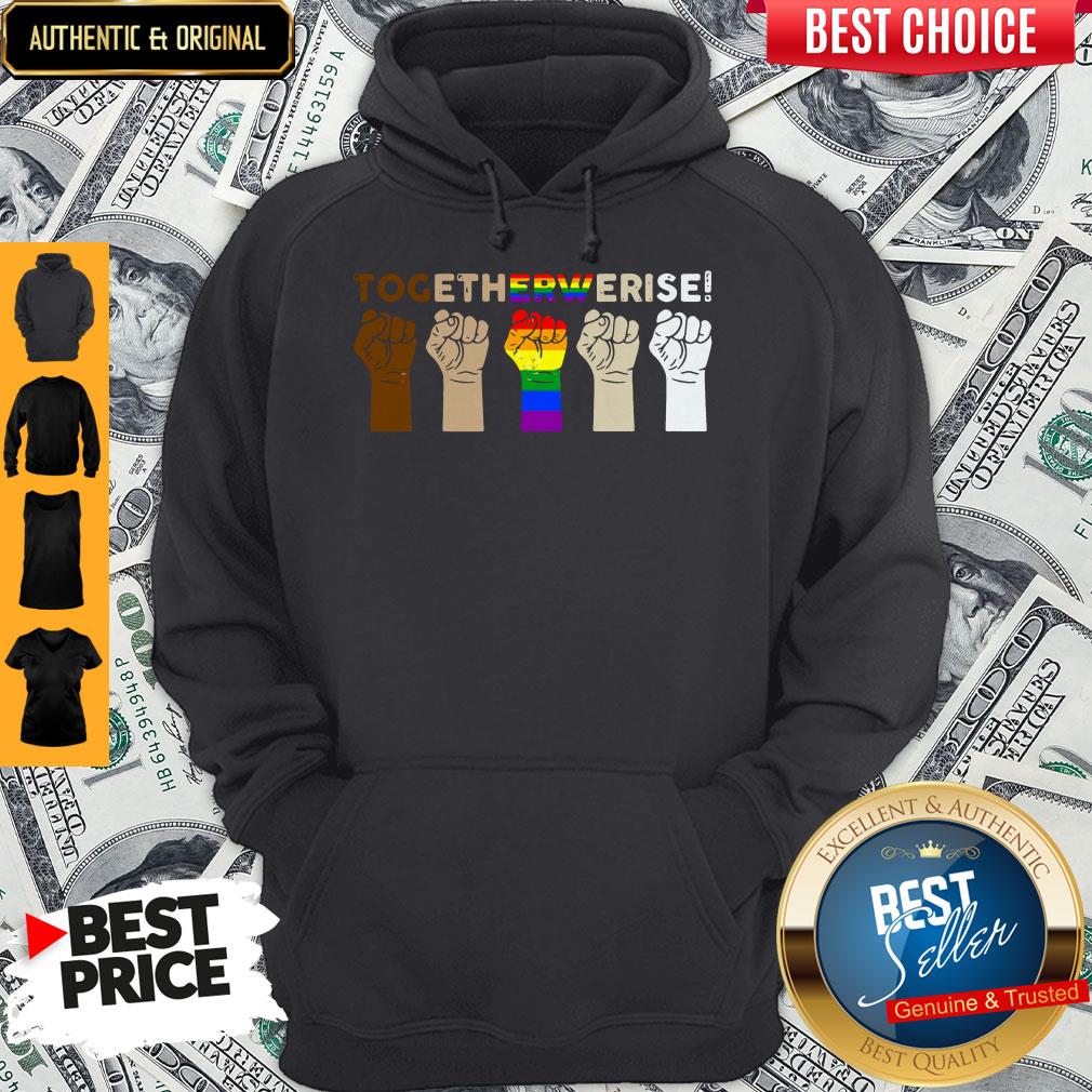 Hot LBGT Together We Rise Shirt