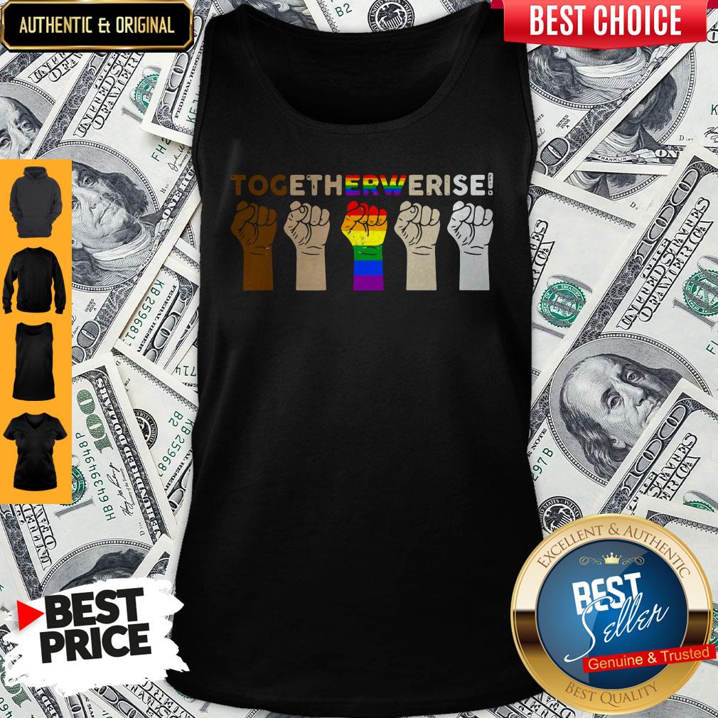 Hot LBGT Together We Rise Shirt