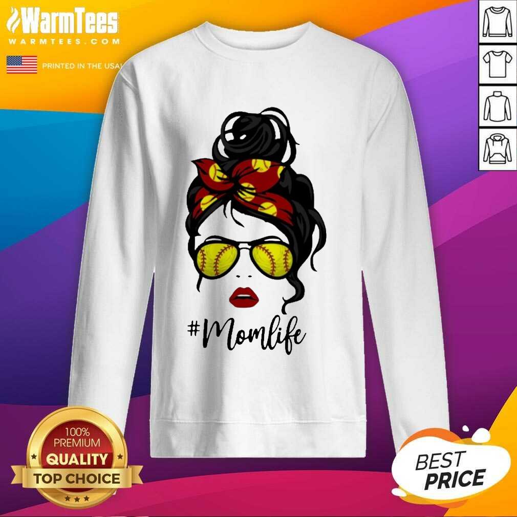 Hot Mom Life Softball Baseball Gold 201 Shirt