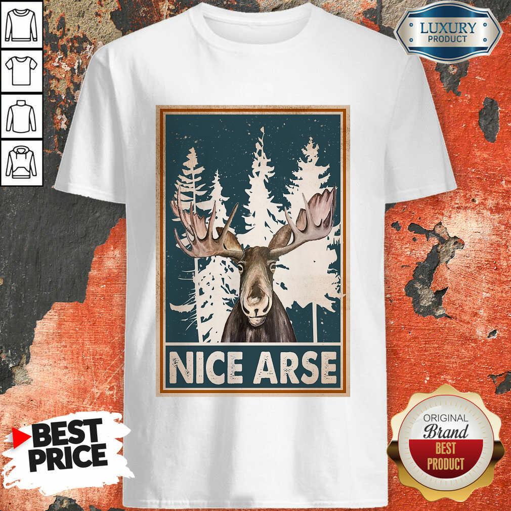 Hot Moose Nice Arse Vertical Poster Shirt