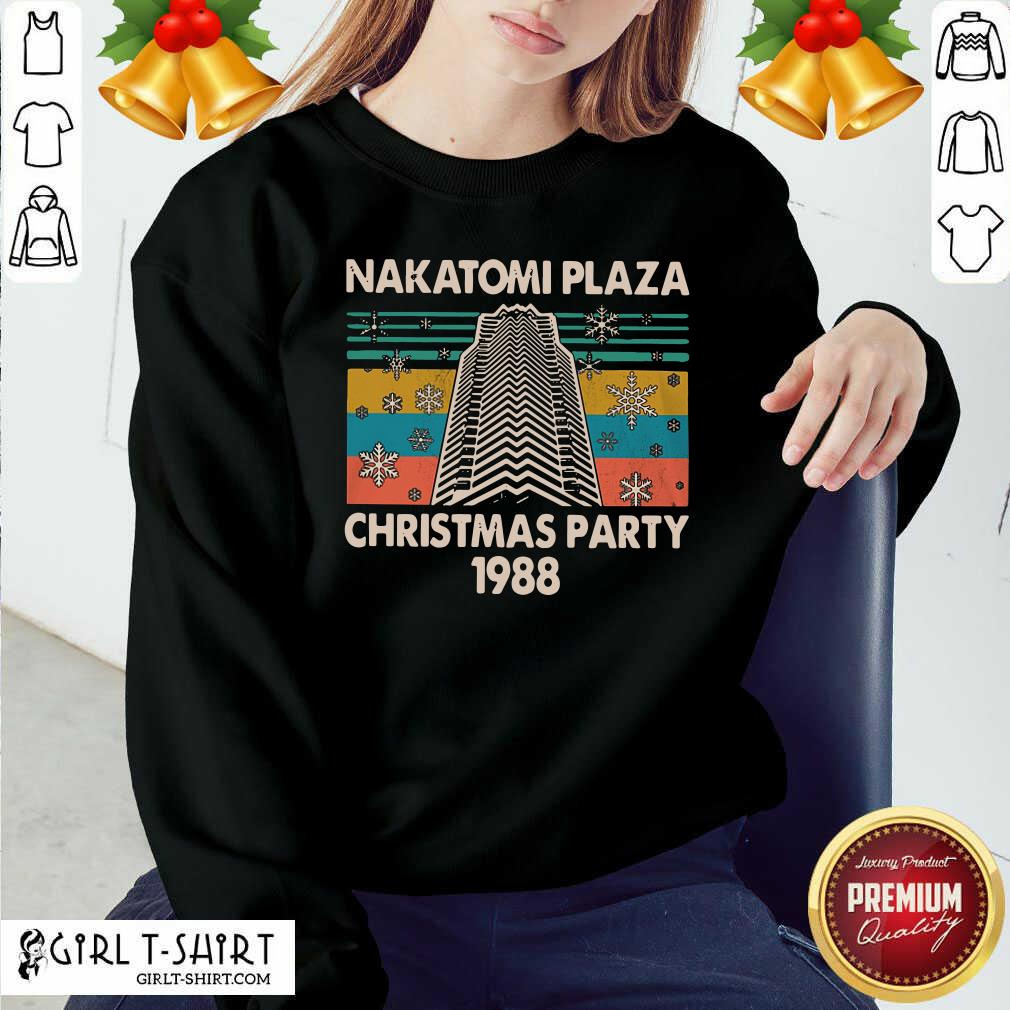 Hot Nakatomi Plaza Christmas Party 1988 Vintage Shirt