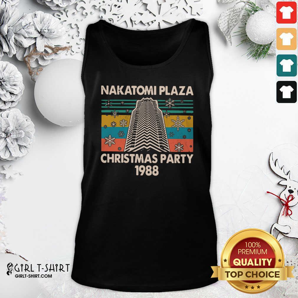 Hot Nakatomi Plaza Christmas Party 1988 Vintage Shirt