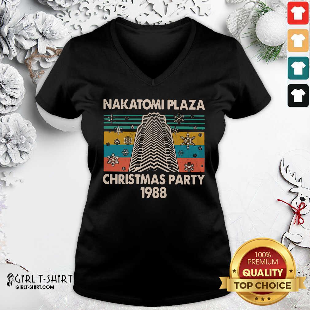 Hot Nakatomi Plaza Christmas Party 1988 Vintage Shirt