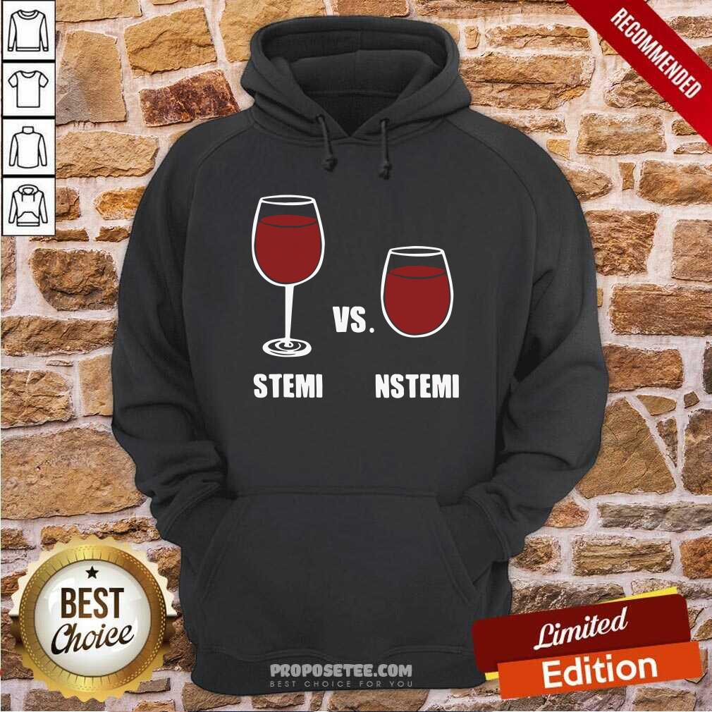 Hot Nurse Anesthesia Humor Stemi Vs. Nstemi Shirt