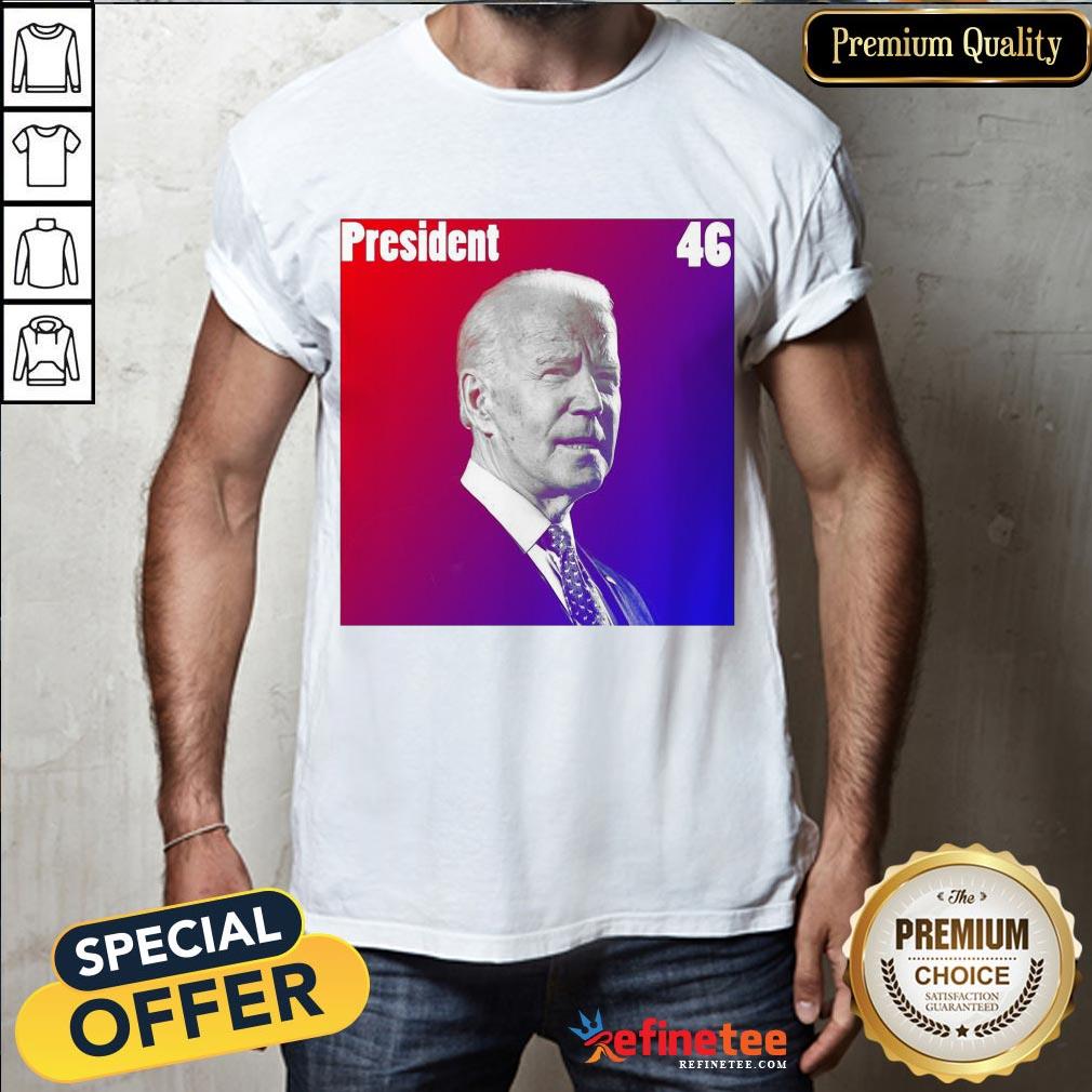 Hot President 46 Joe Biden American Solarized Superman Shirt