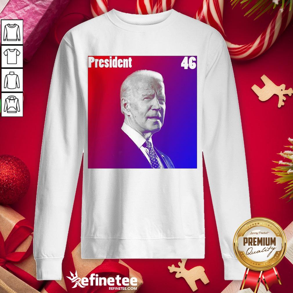 Hot President 46 Joe Biden American Solarized Superman Shirt