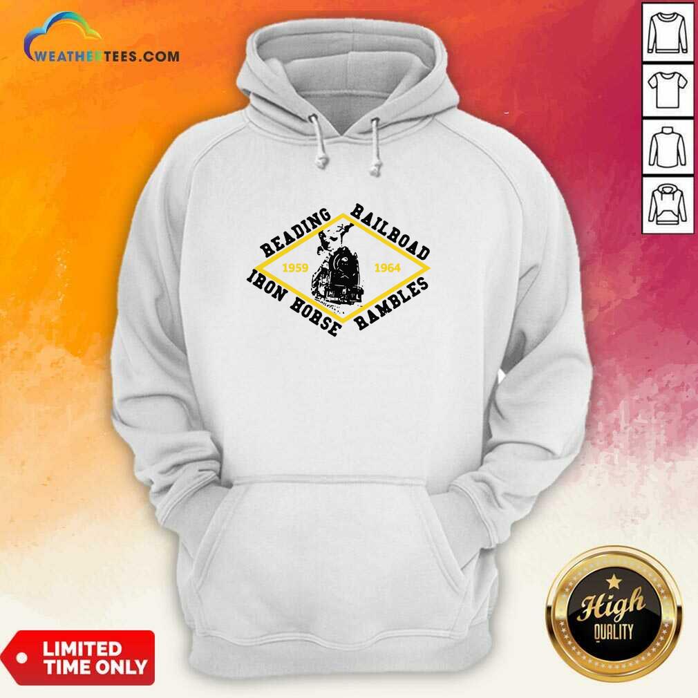 Hot Reading Railroad Iron Horse Rambles 1959 1964 Logo Shirt
