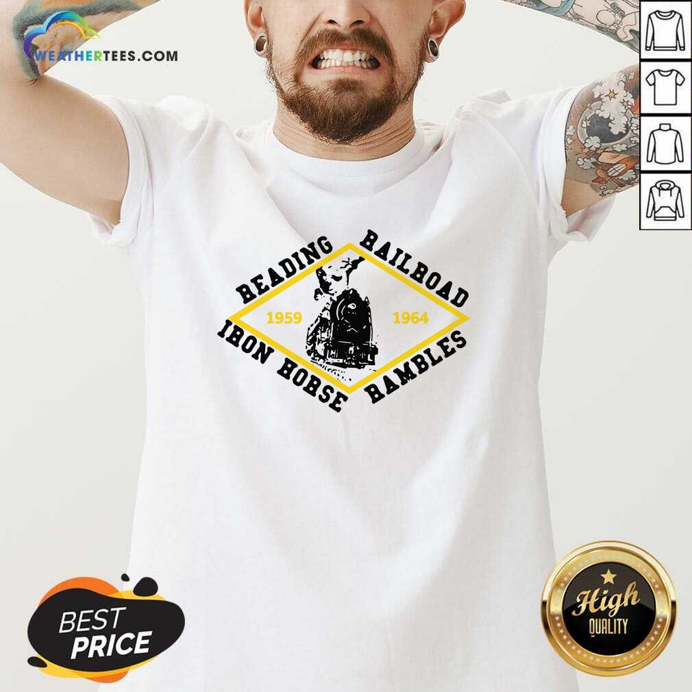 Hot Reading Railroad Iron Horse Rambles 1959 1964 Logo Shirt