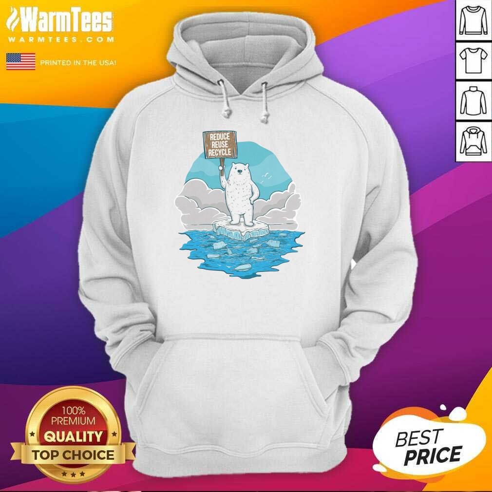 Hot Reduce Reuse Recycle Earth Day Shirt