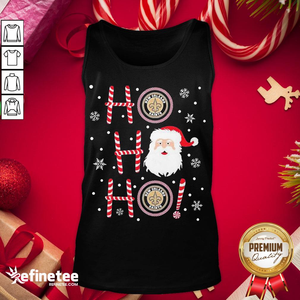 Hot Santa Claus Ho Ho Ho New Orleans Saints Christmas Shirt