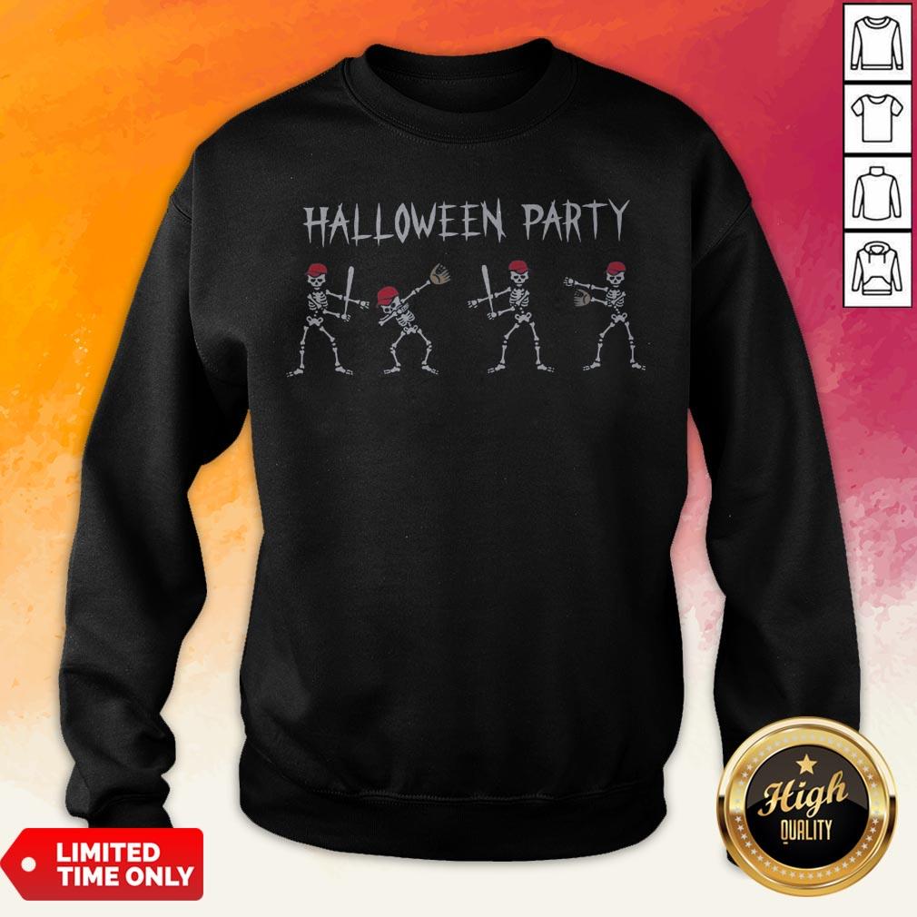 Hot Skeleton Halloween Party Shirt