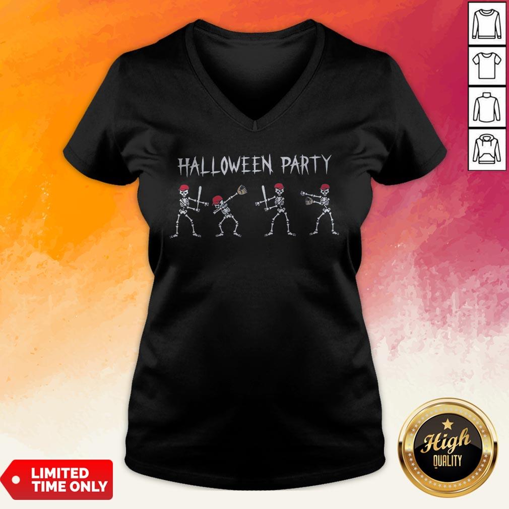 Hot Skeleton Halloween Party Shirt