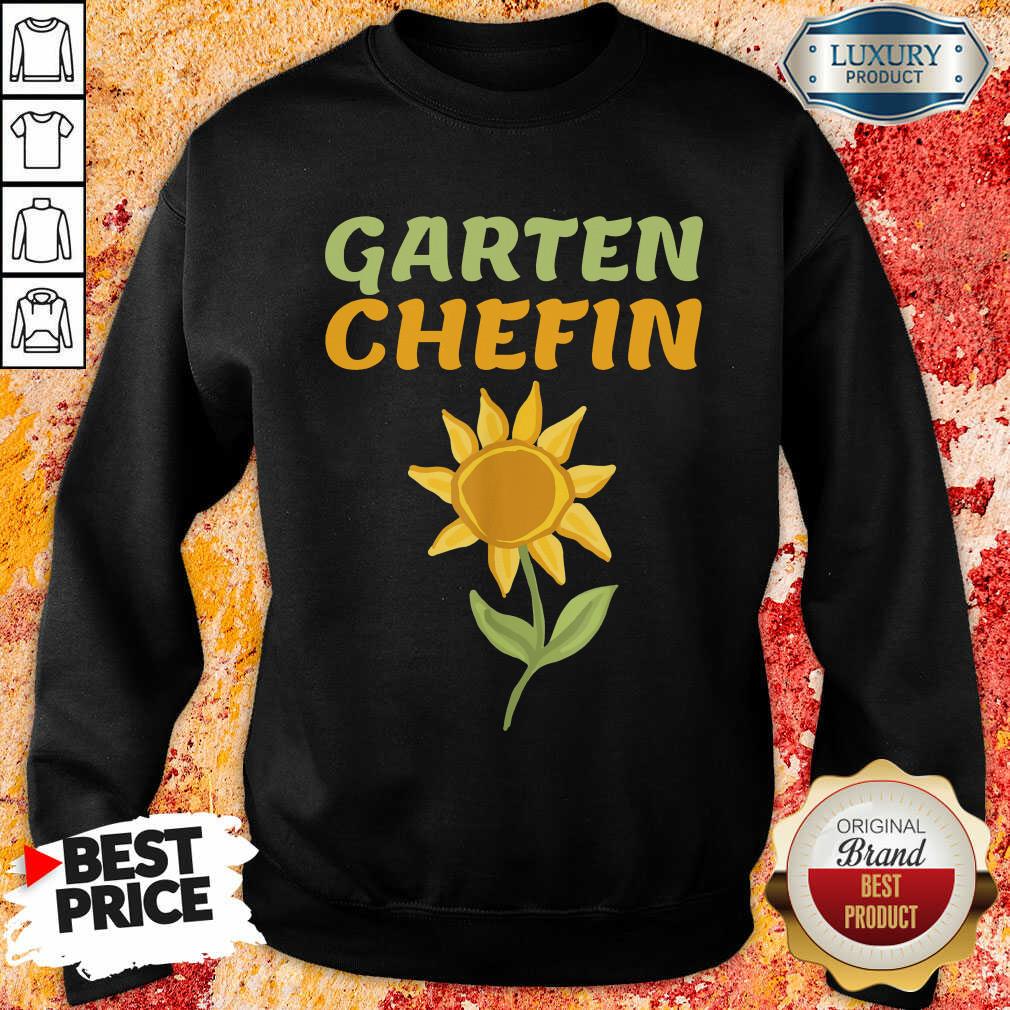 Hot Sonnenblume Garten Chefin Shirt