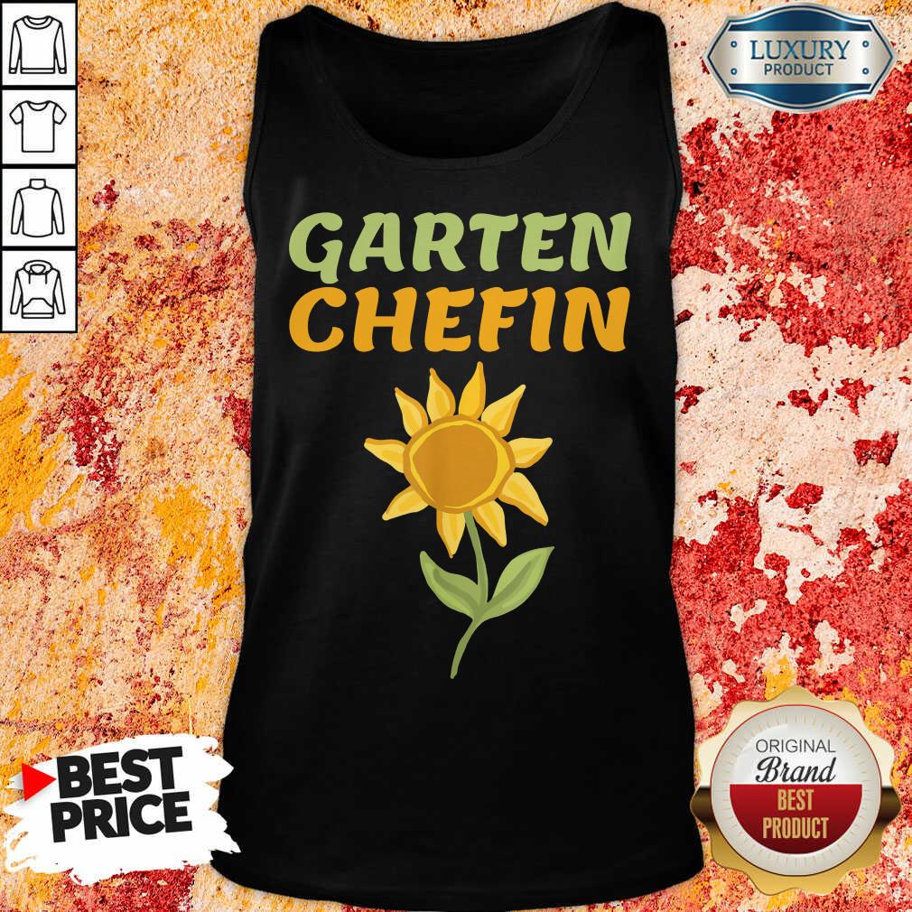 Hot Sonnenblume Garten Chefin Shirt