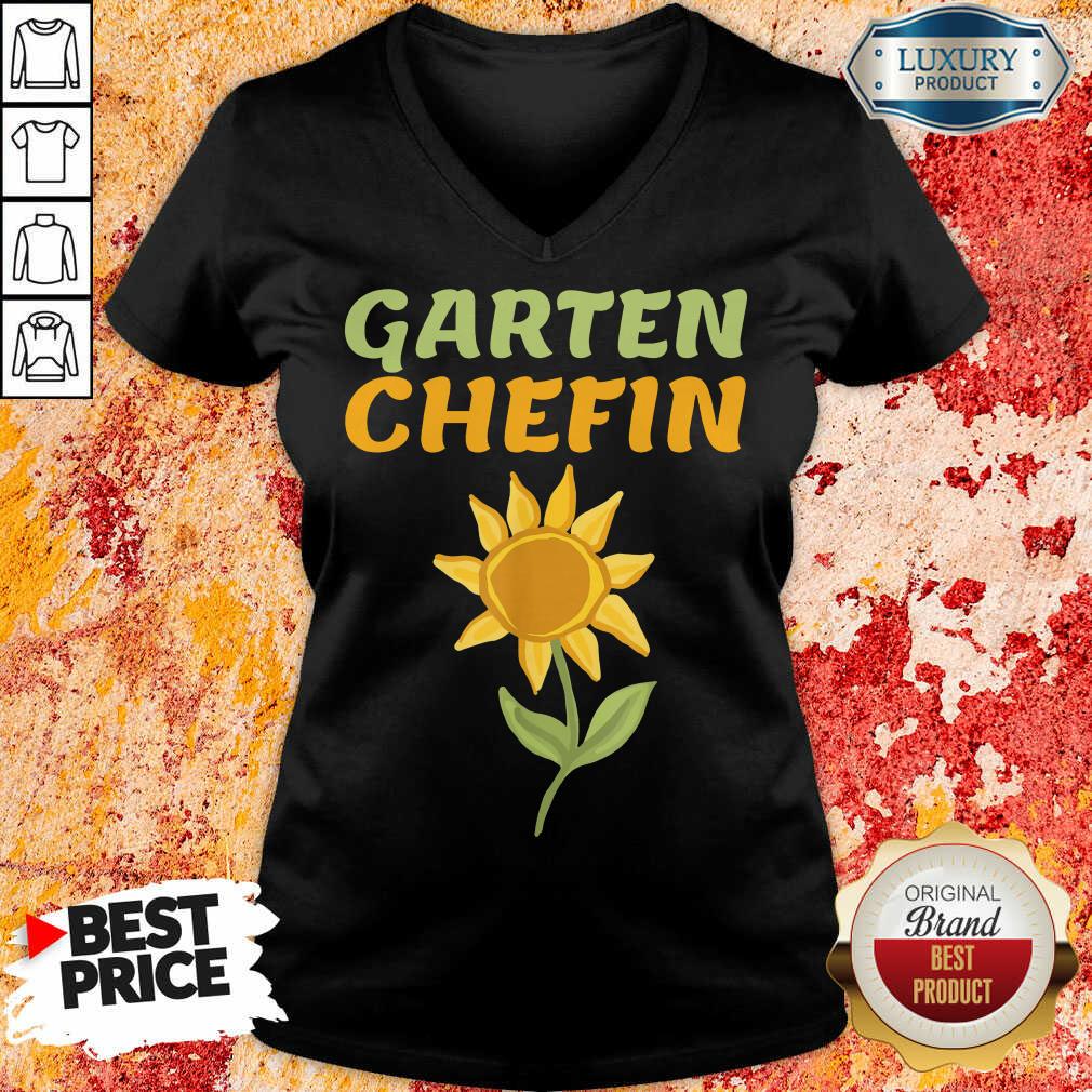 Hot Sonnenblume Garten Chefin Shirt
