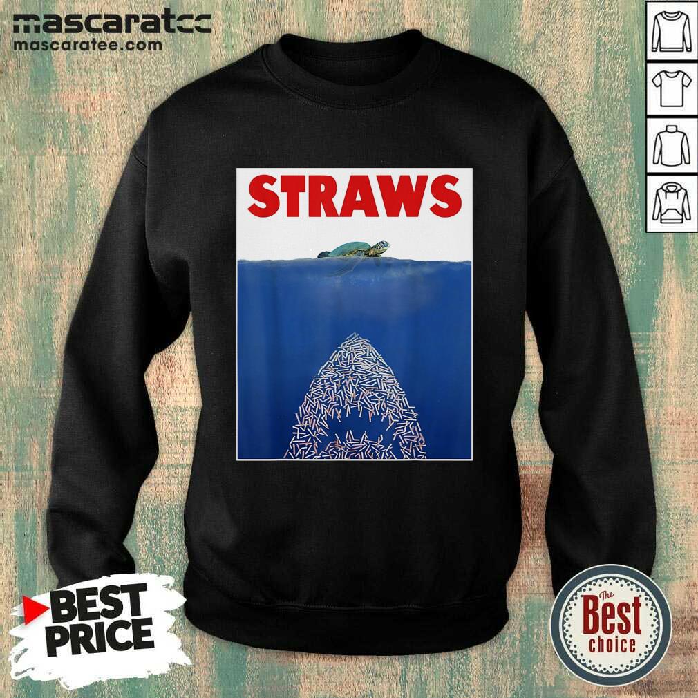 Hot Straws Save The Sea Turtles Shirt