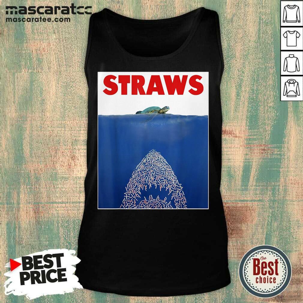 Hot Straws Save The Sea Turtles Shirt