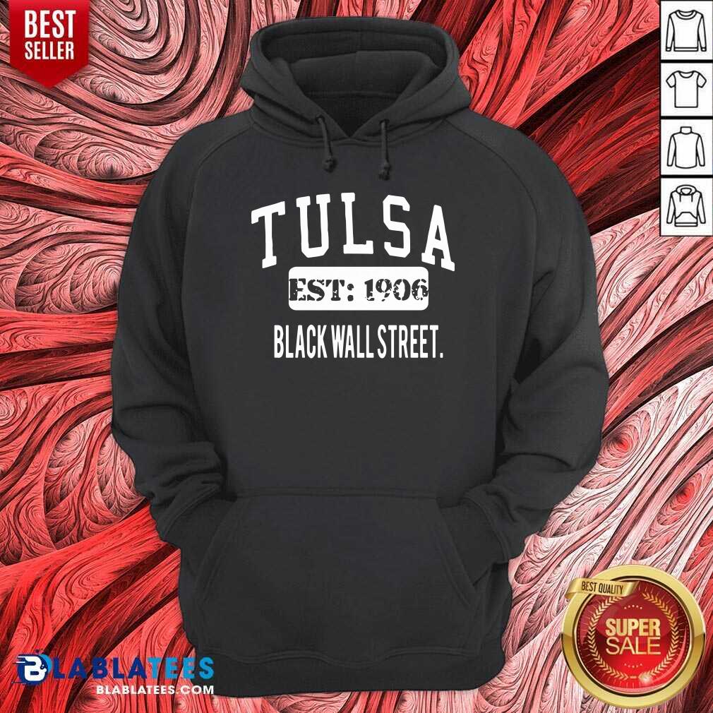 Hot Tulsa Est 1906 Black Wall Street Shirt