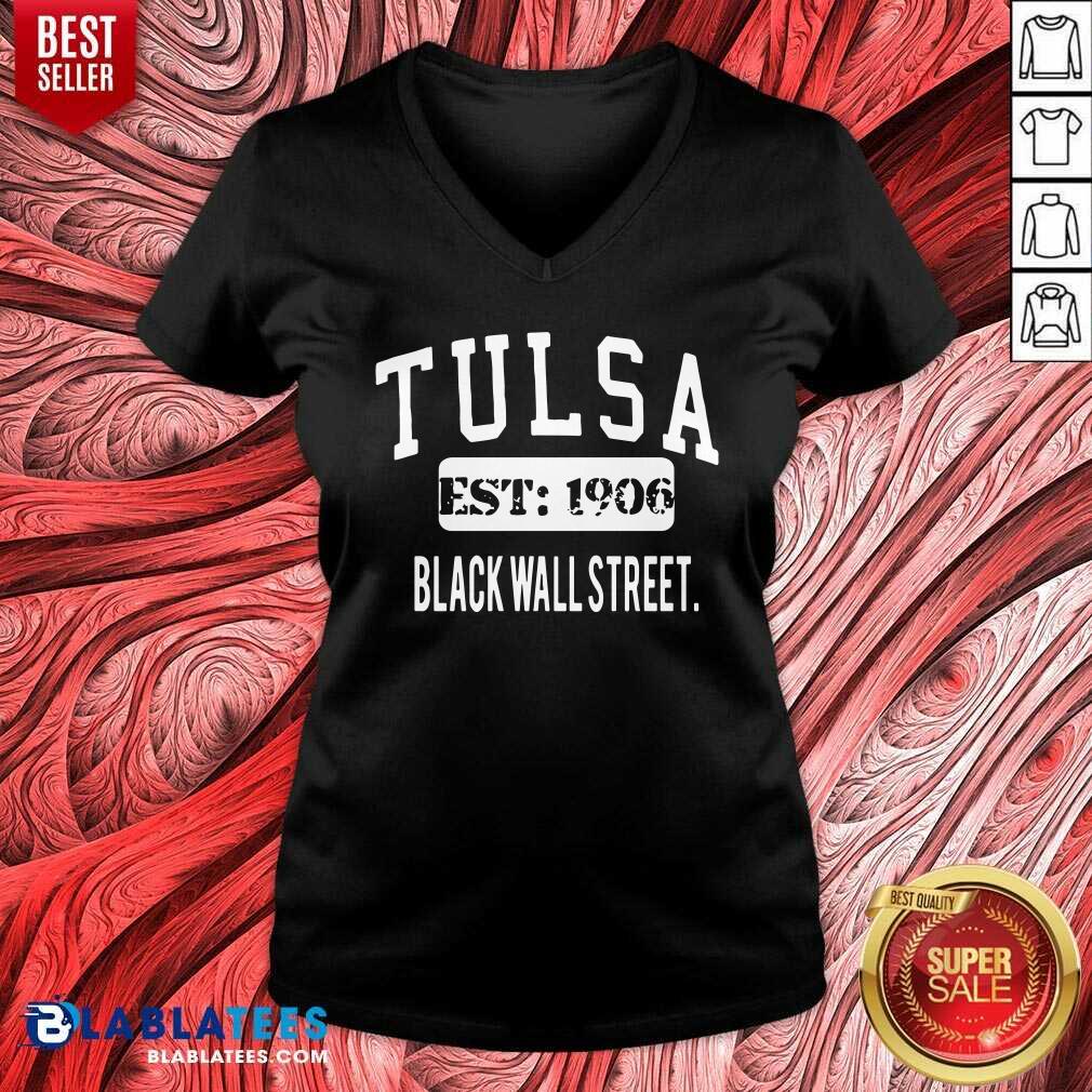 Hot Tulsa Est 1906 Black Wall Street Shirt
