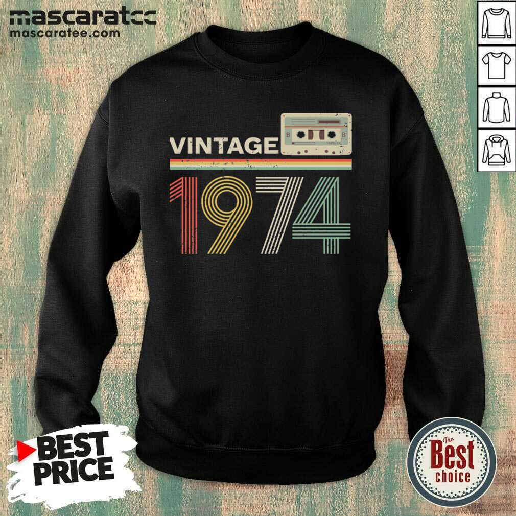 Hot Vintage 1974 Cassette Shirt