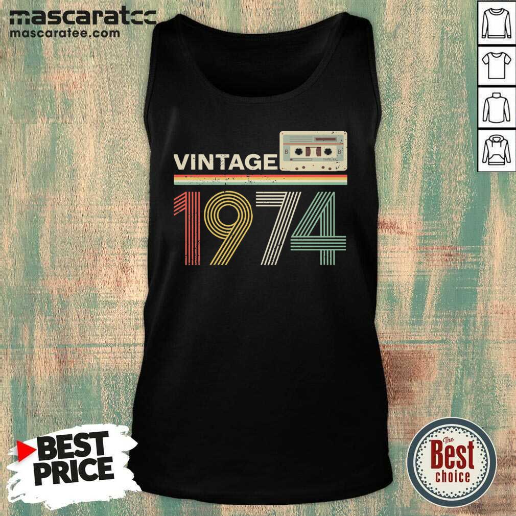 Hot Vintage 1974 Cassette Shirt