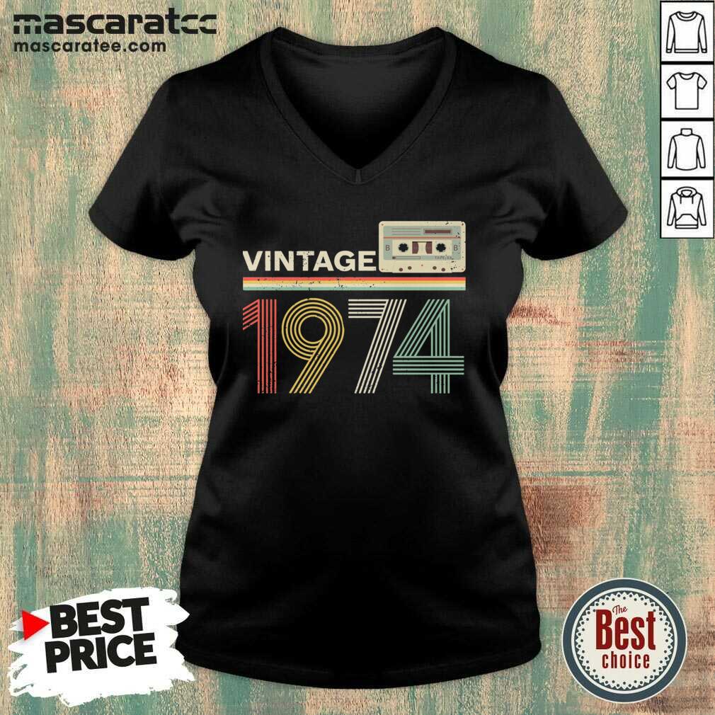 Hot Vintage 1974 Cassette Shirt