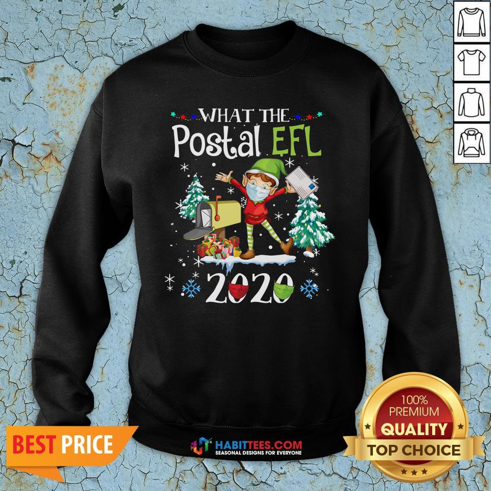 Hot What The Postal Worker Christmas Elf 2020 Shirt