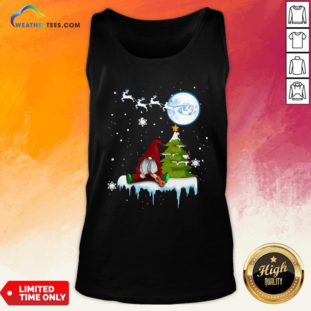 How Gnome Play Violin Merry Christmas Shirt