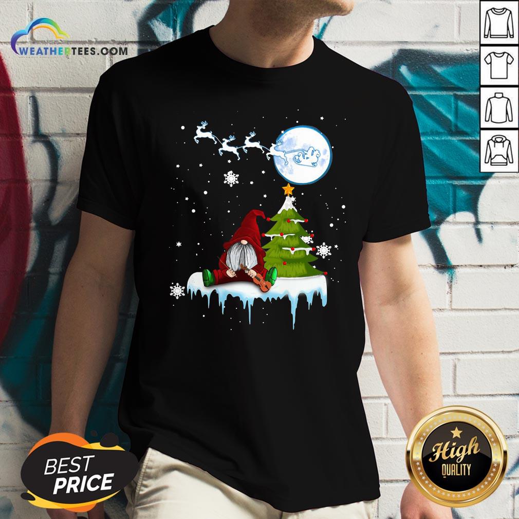 How Gnome Play Violin Merry Christmas Shirt