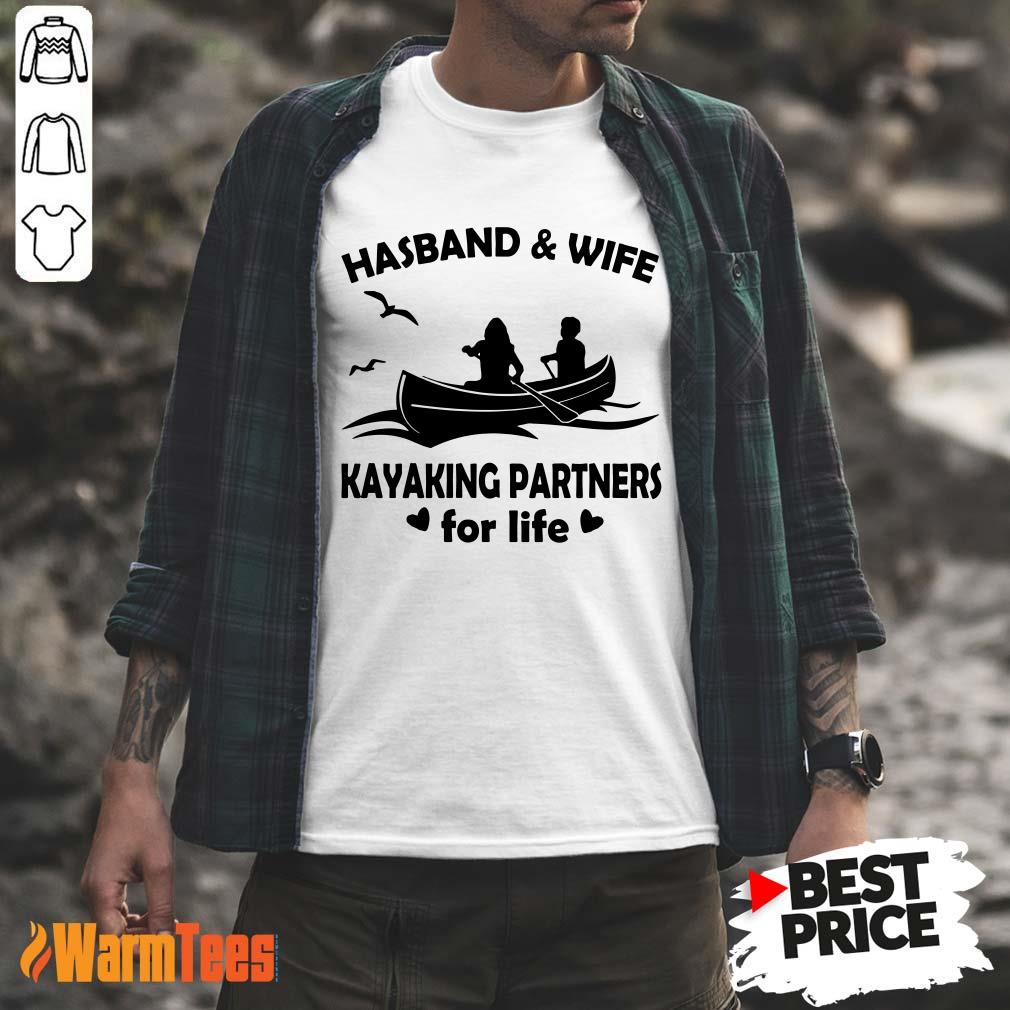 Husband And Wife Kayaking Partners Shirt