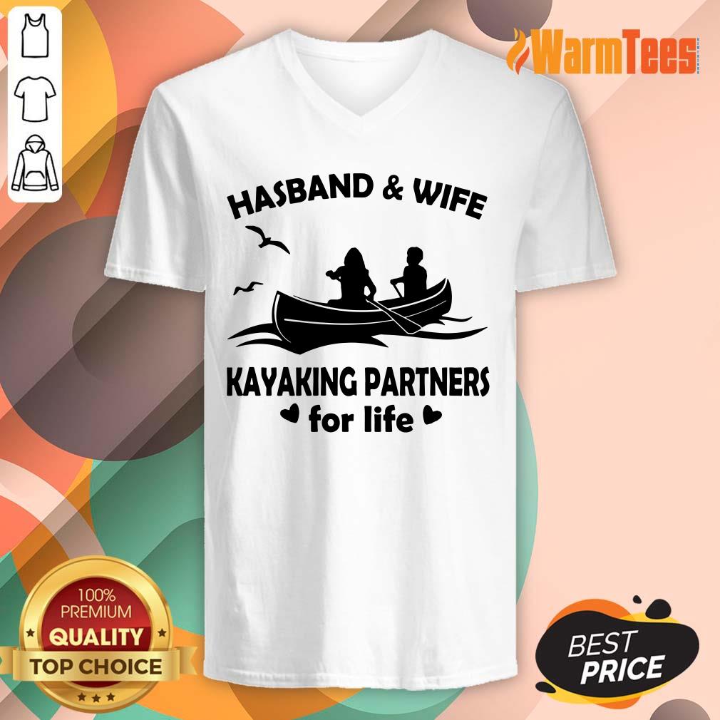 Husband And Wife Kayaking Partners Shirt