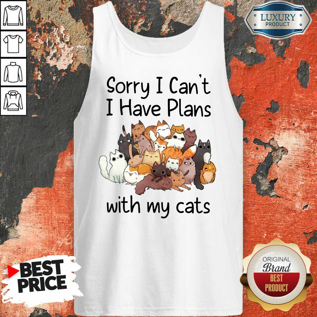 I Have Plans With My Cats Shirt