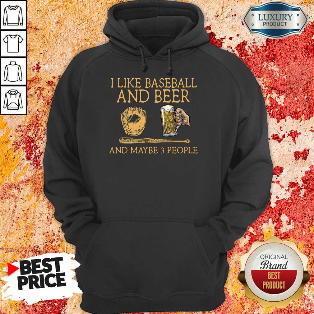 I Like Baseball And Beer Shirt