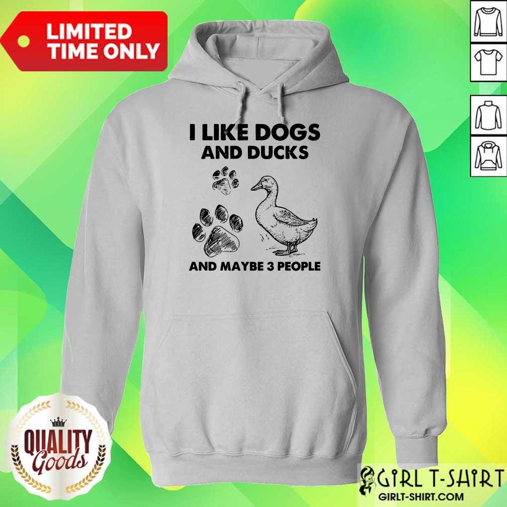 I Like Dogs And Ducks Shirt