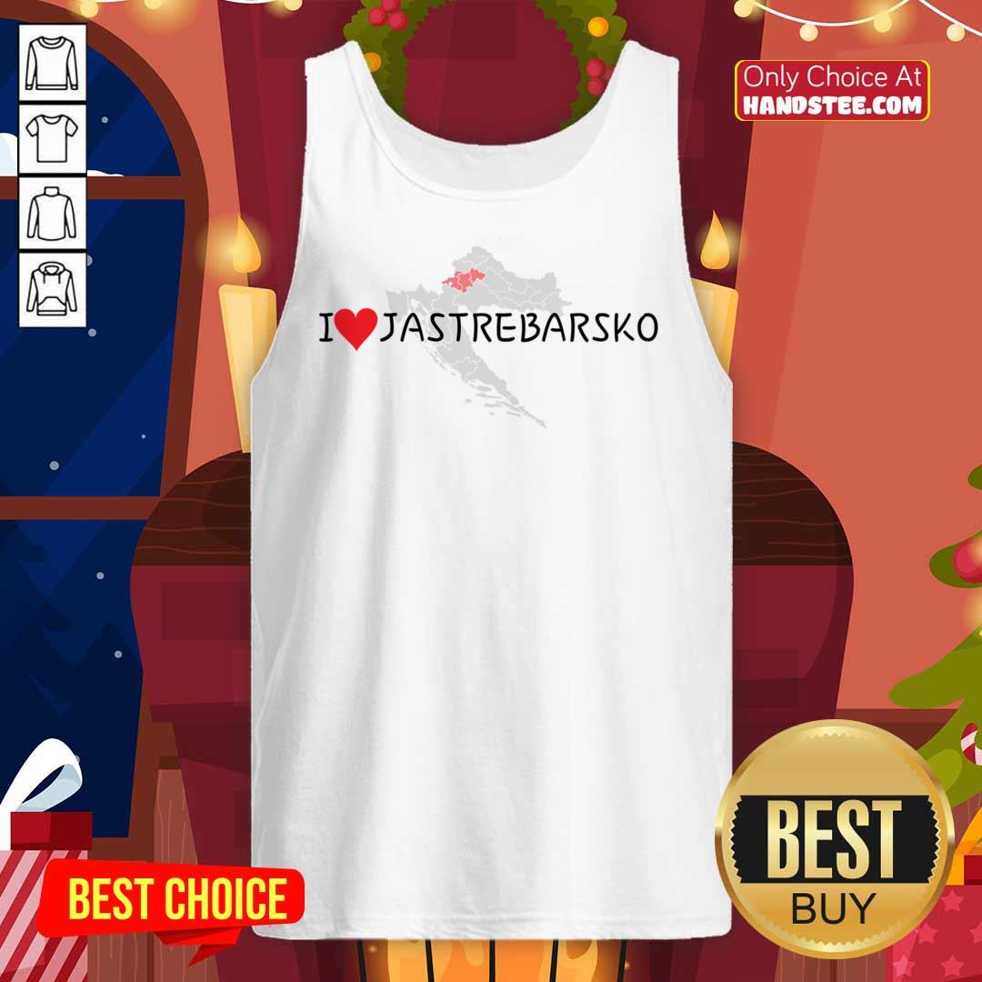 I Love Jastrebarsko Map Shirt